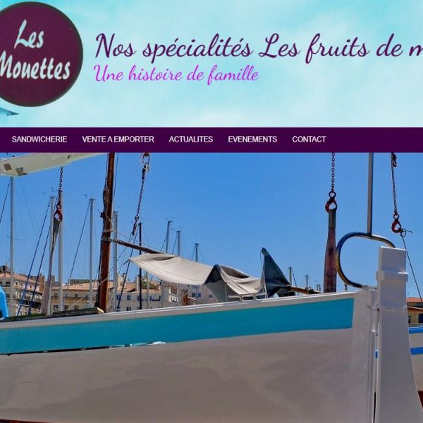 Site restaurant Les Mouettes à Marseille (13008)